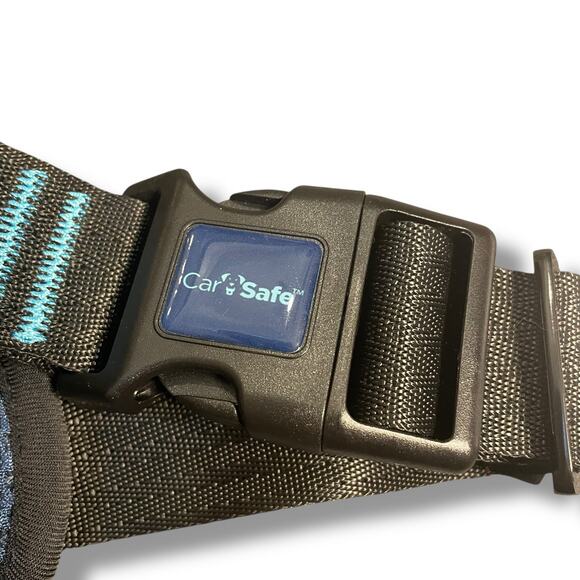 CarSafe Dog Safety Harness Size Medium Crash Tested 70 pounds Reflective Padded - Picture 9 of 10